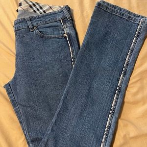 Womens burberry jeans